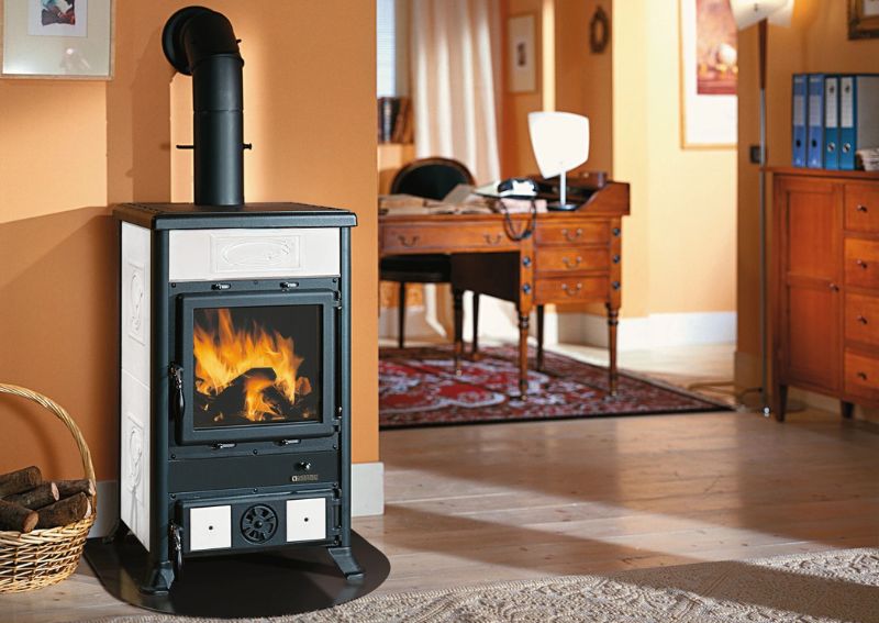 Italian wood burning stove